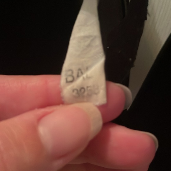 Bali #3258 Black 40D embroidered underwire bra EUC - Picture 7 of 7